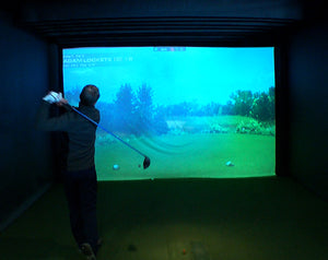 Golf Simulator Room - Driving Range